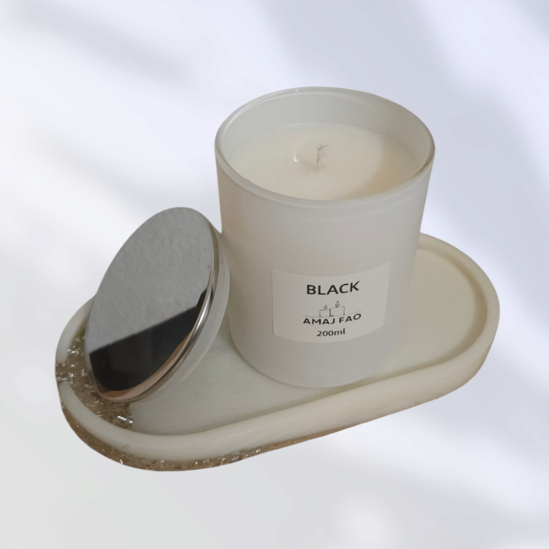 🕯️Bougie Black Opium🌿🔥