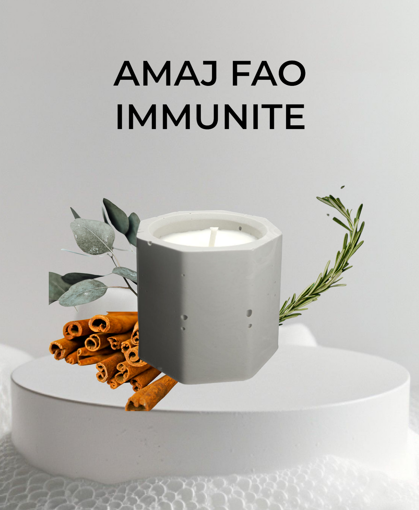Bougie Immunité 🕯️🌿
