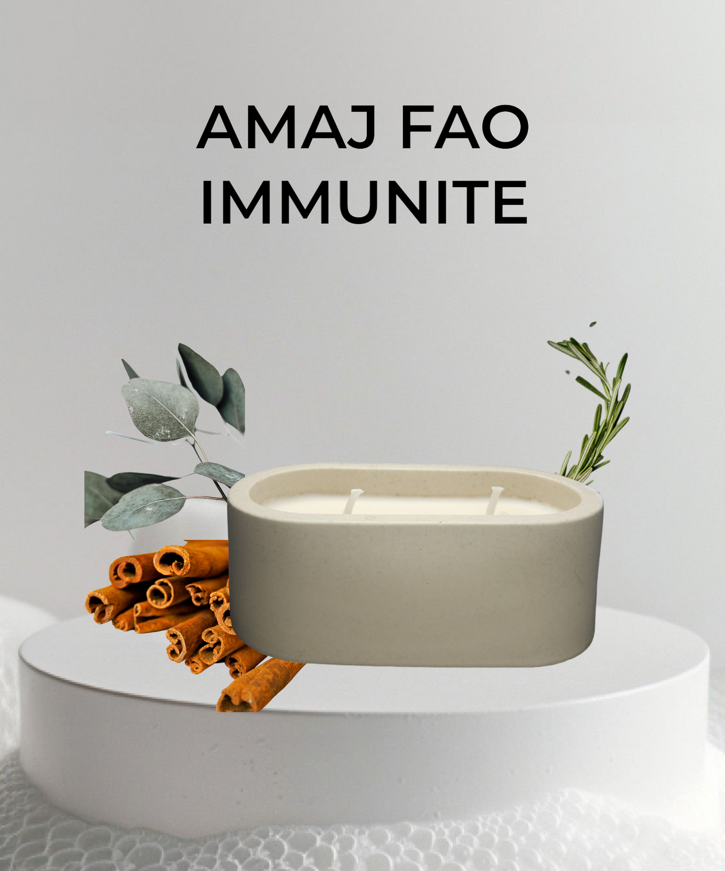 Bougie Immunité 🕯️🌿