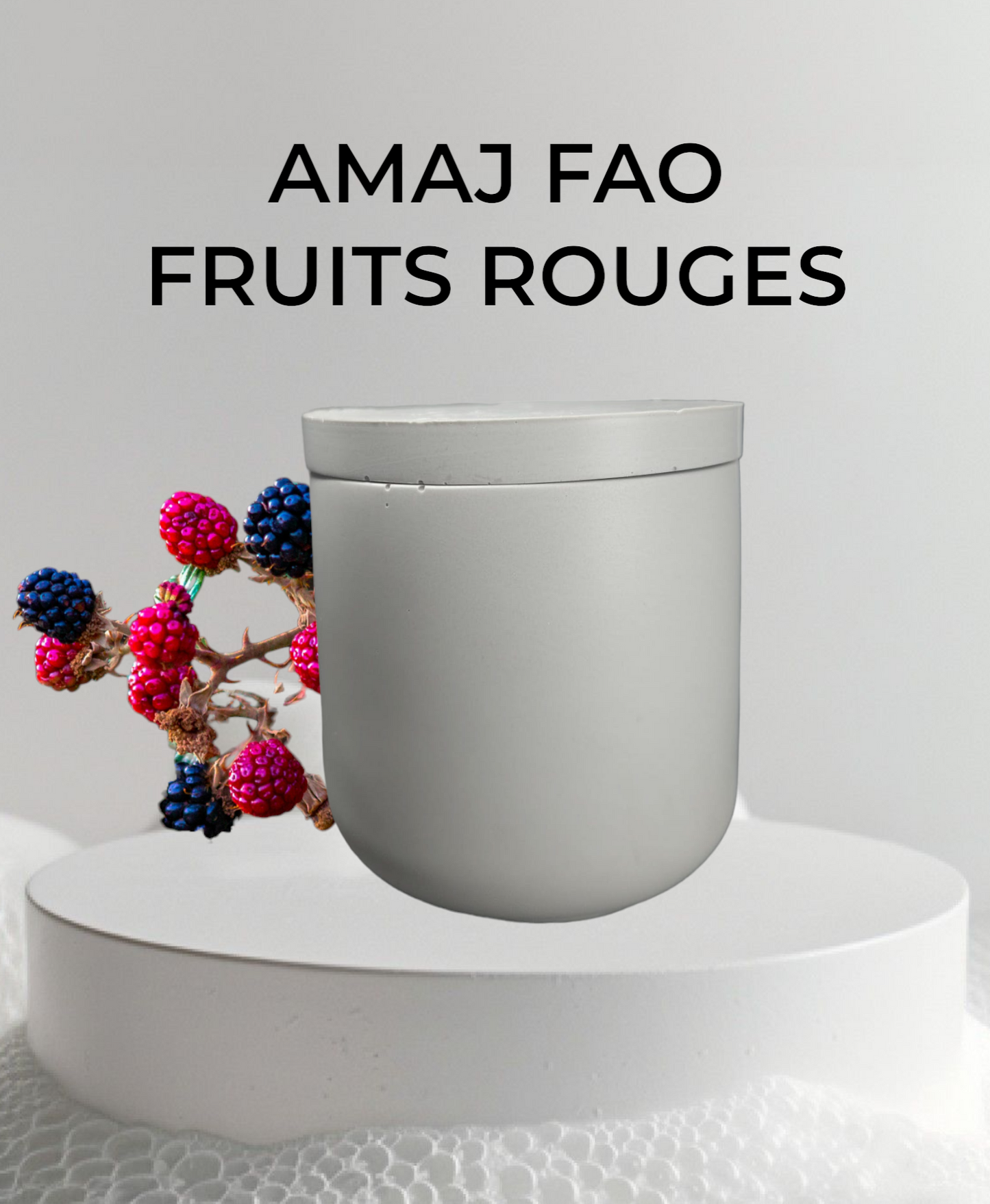 Bougie Fruits Rouges 🍓🍒