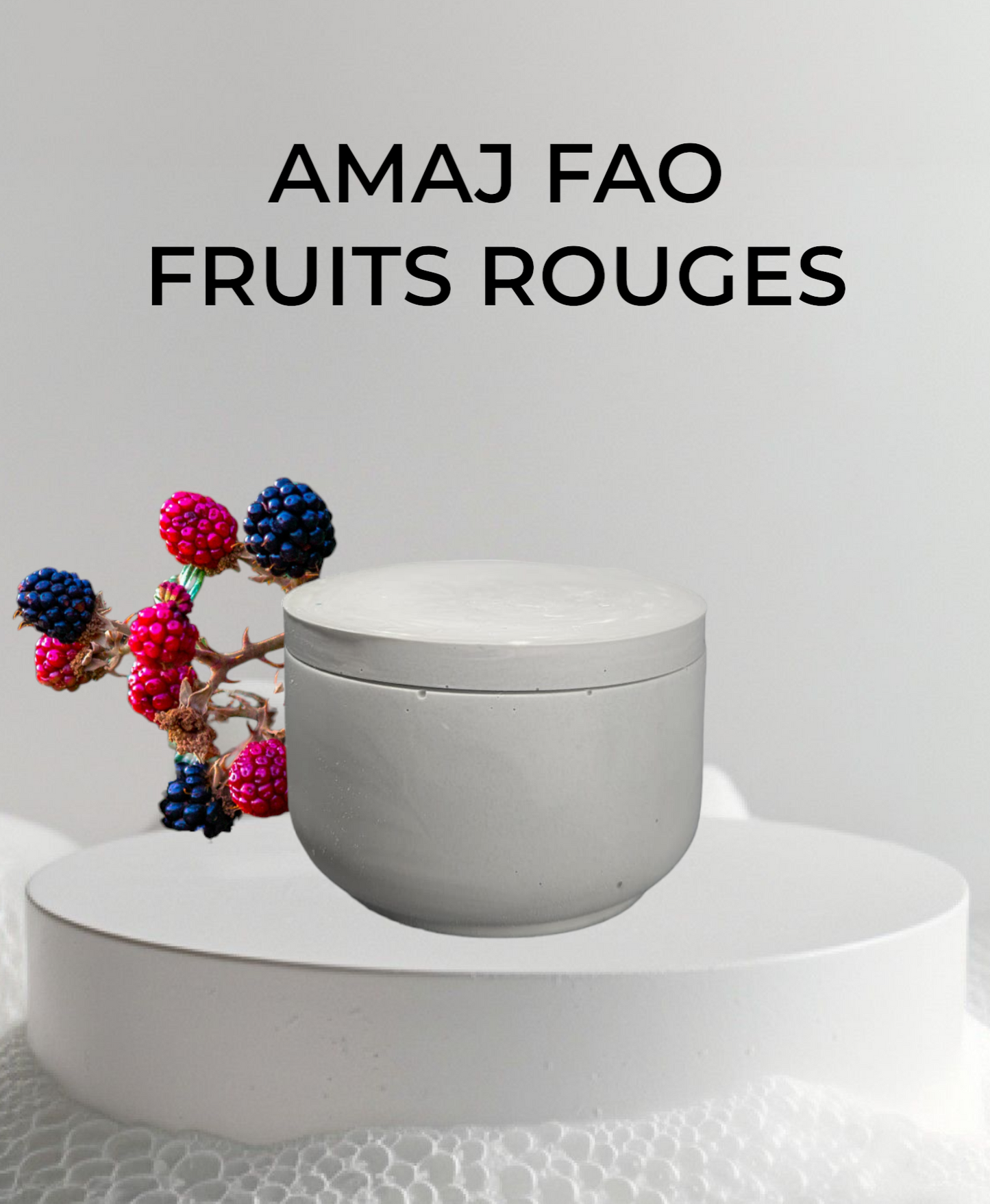 Bougie Fruits Rouges 🍓🍒