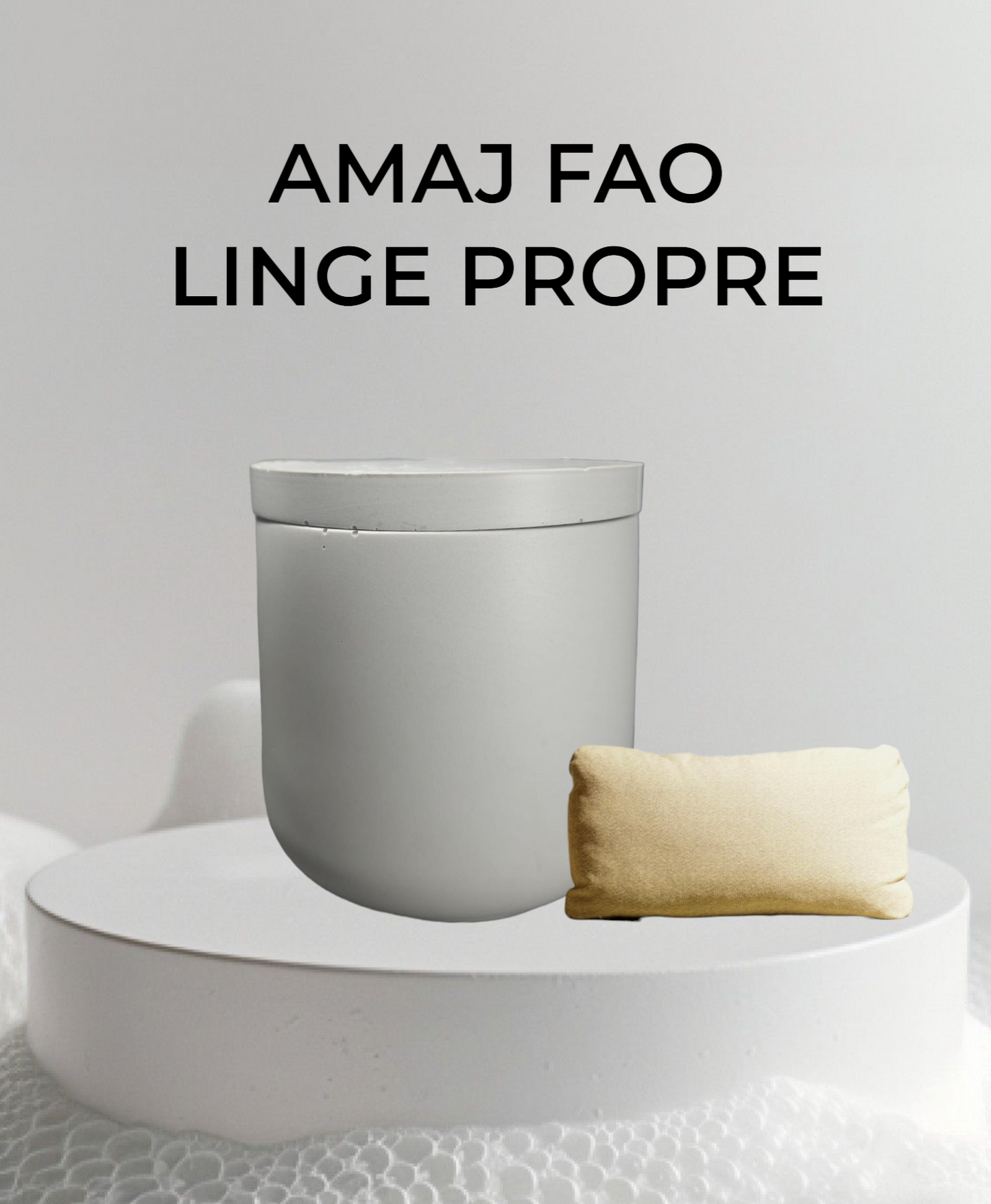 Bougie Linge Propre 🌬️🧺