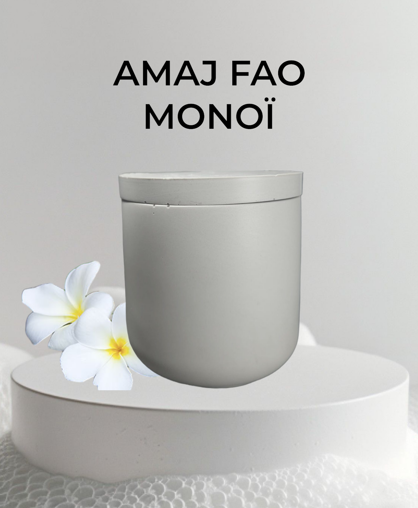 Bougie Monoï 🕯️🌺