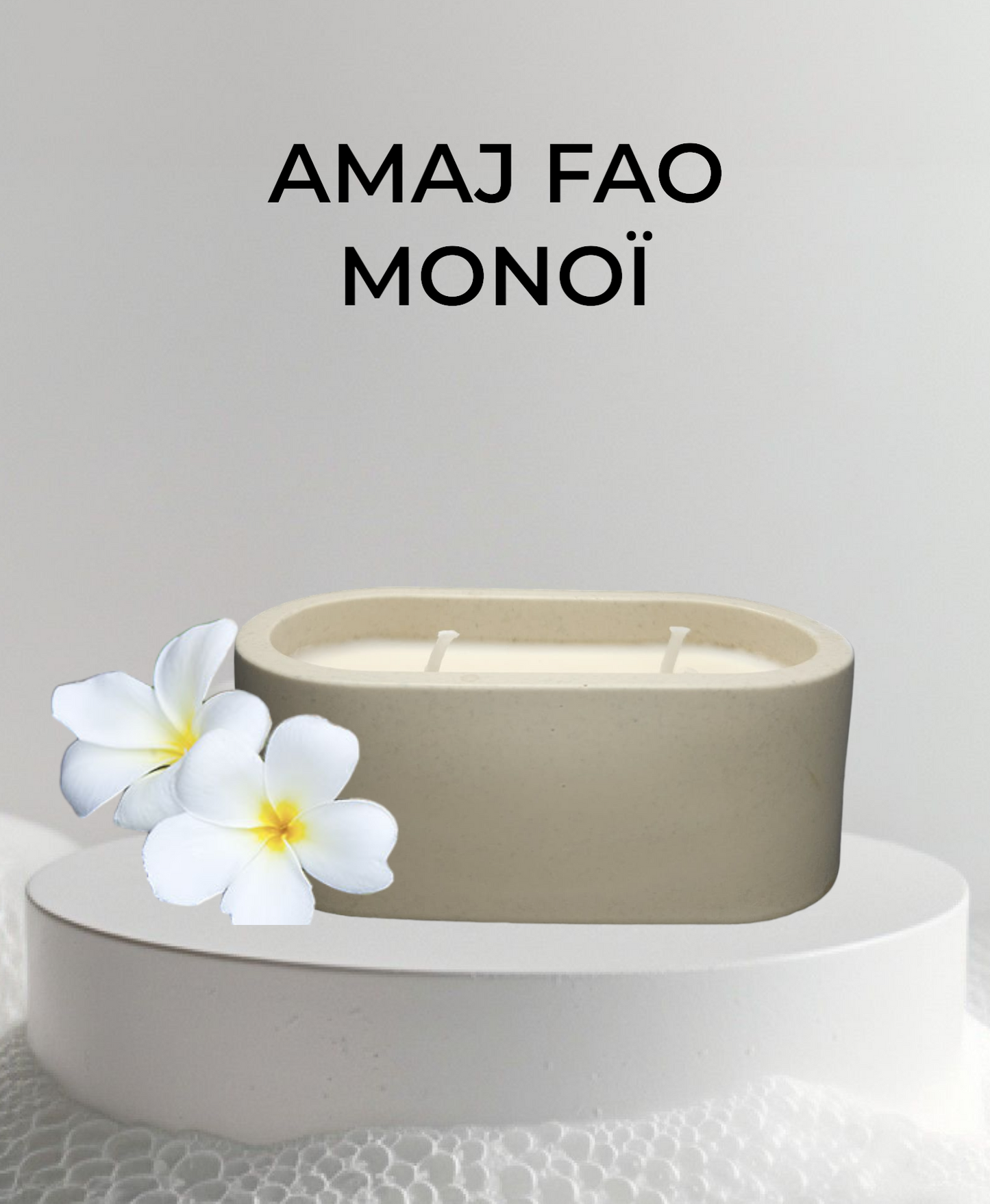Bougie Monoï 🕯️🌺