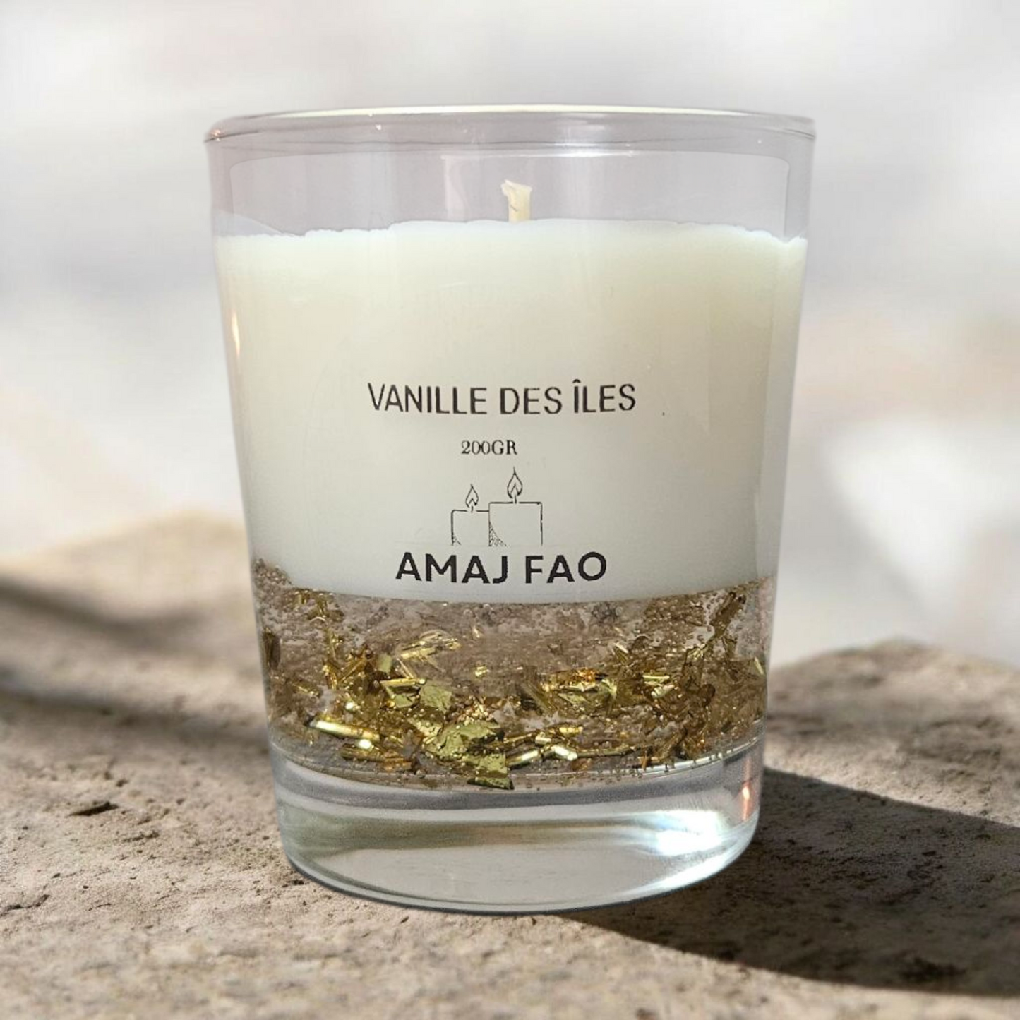 Bougie Vanille des Iles