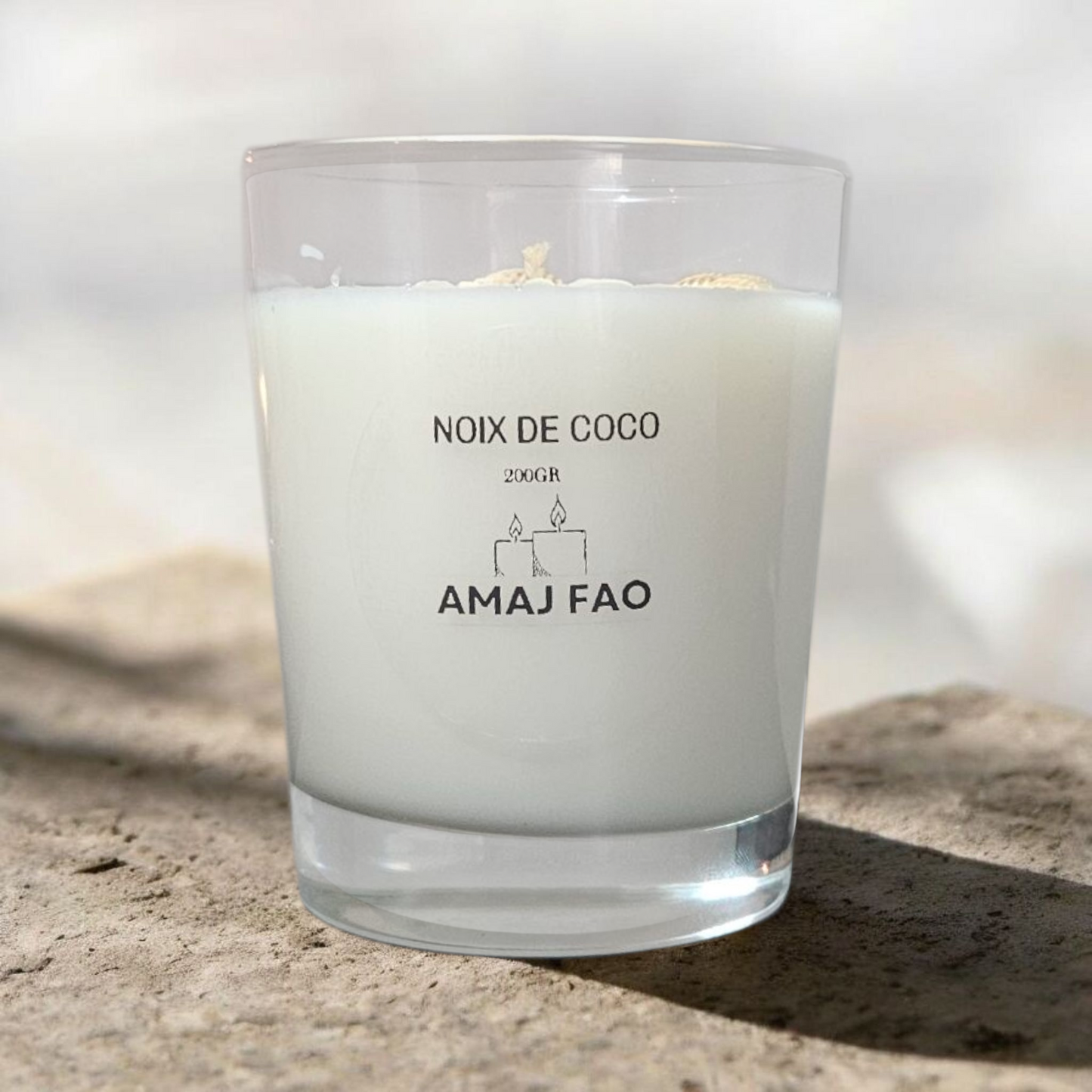 Bougie Noix de Coco