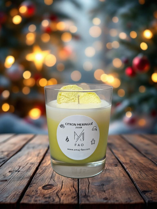 Bougie Citron Meringué